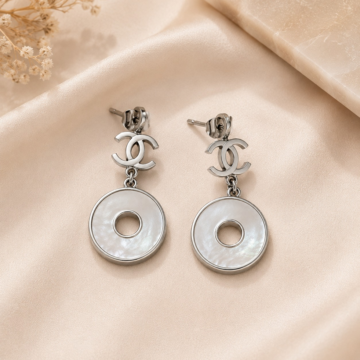 Par de aretes de Acero Inoxidable (88-228)