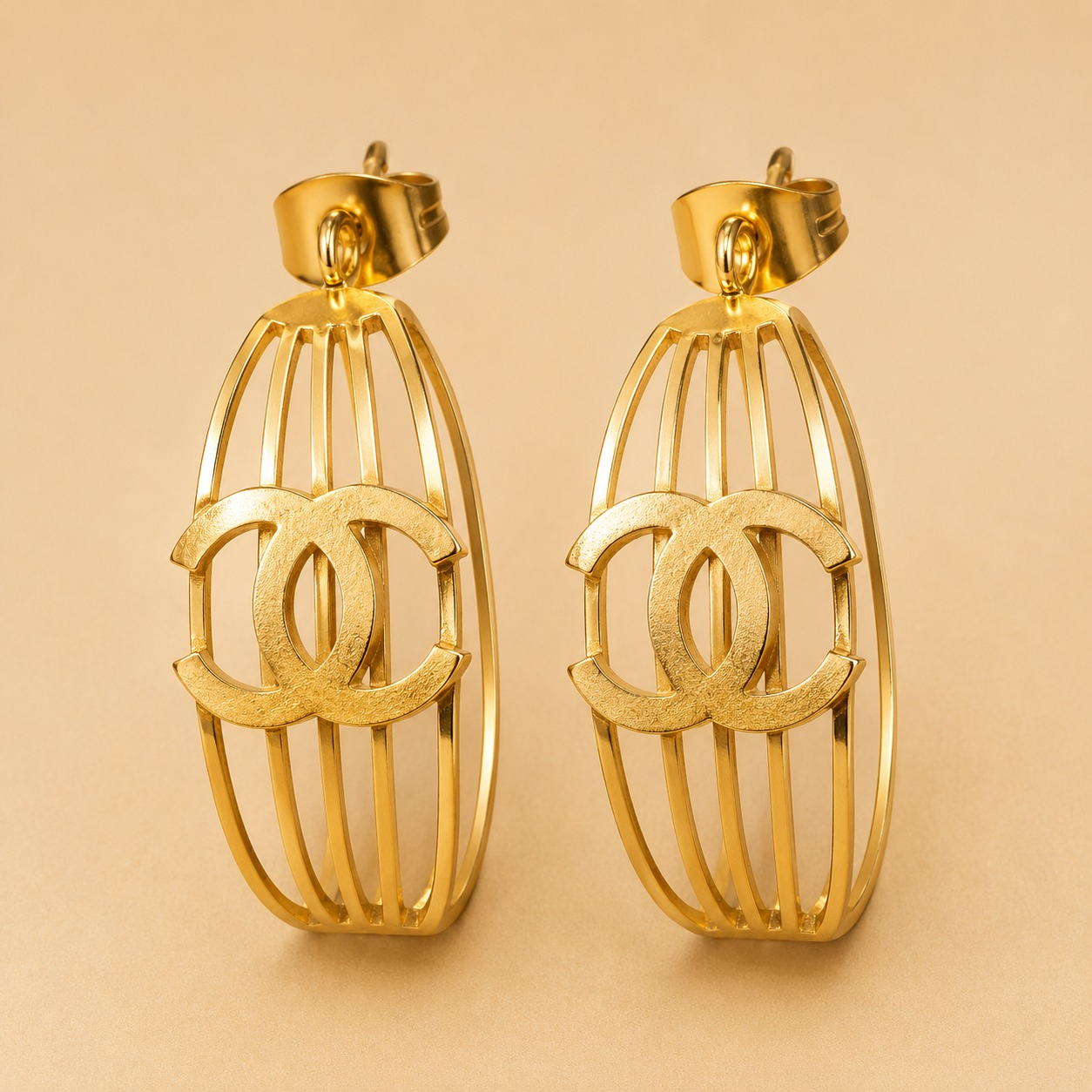 Par de aretes de Acero Inoxidable (88-191)