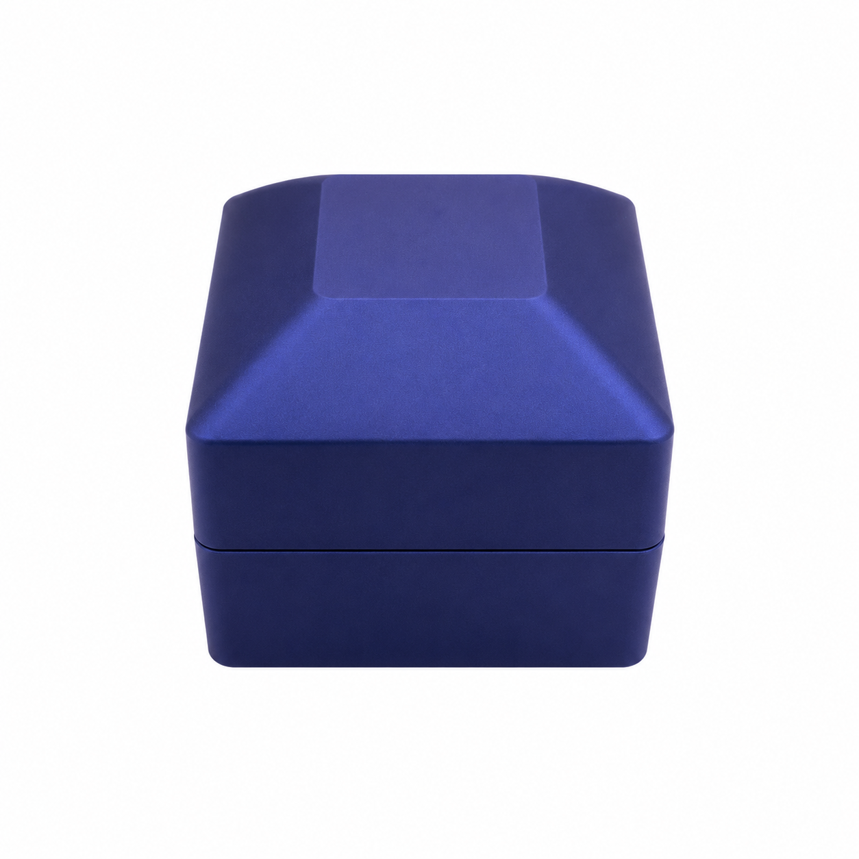 CAJITA LED AZUL MATE PARA 1 ANILLO (81F-2)