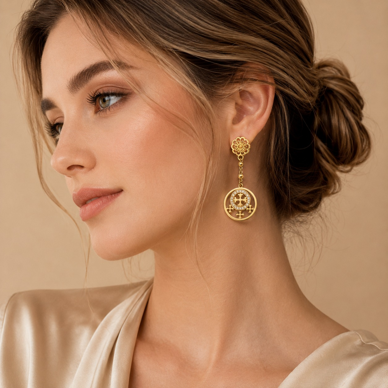 Par de aretes de Acero Inoxidable (88-197)
