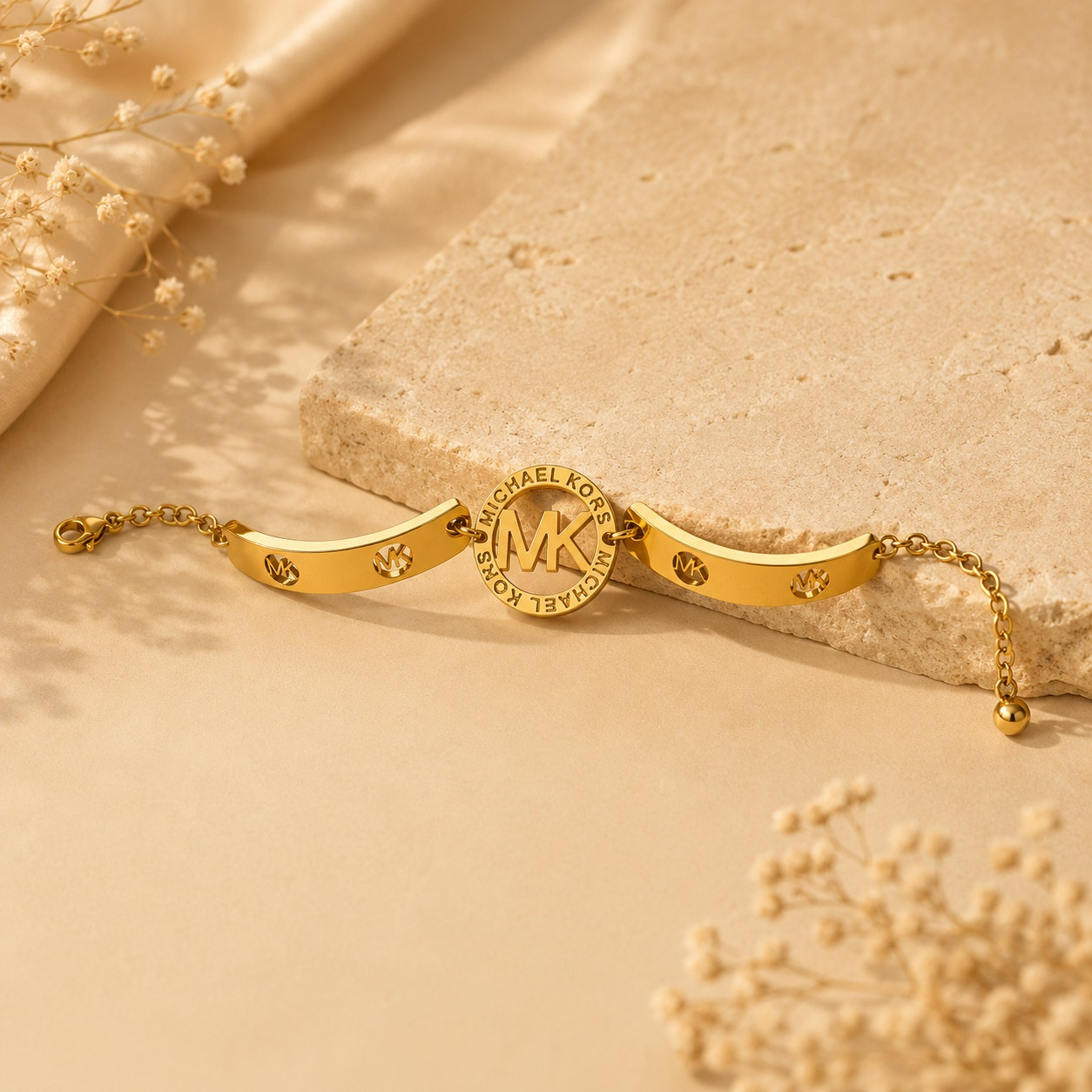 Pulsera de acero inoxidable ajustable (88-1)