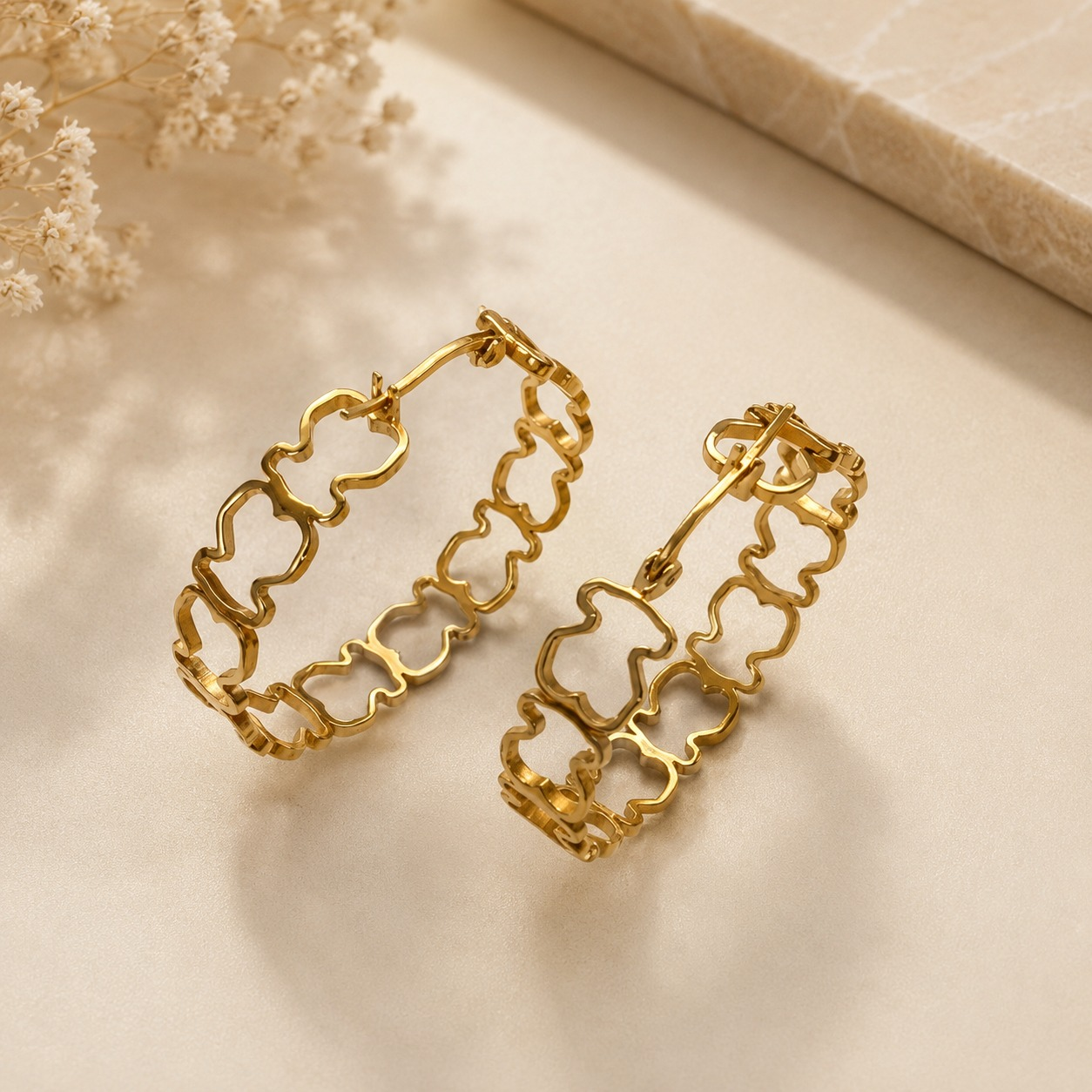 Par de aretes de Acero Inoxidable (88-188)