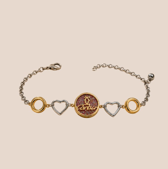 Pulsera de acero inoxidable ajustable (88-40)