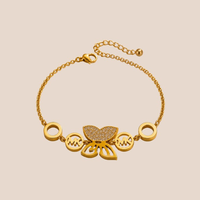 Pulsera de acero inoxidable ajustable (88-34)