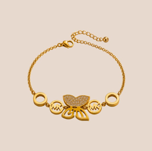 Pulsera de acero inoxidable ajustable (88-34)