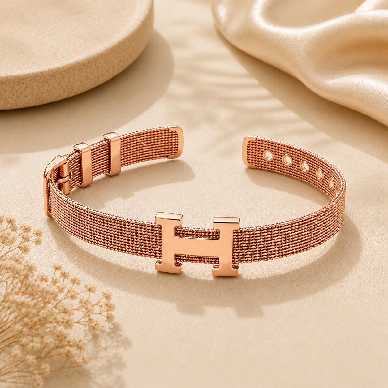 Brazalete de acero inoxidable (88-78)