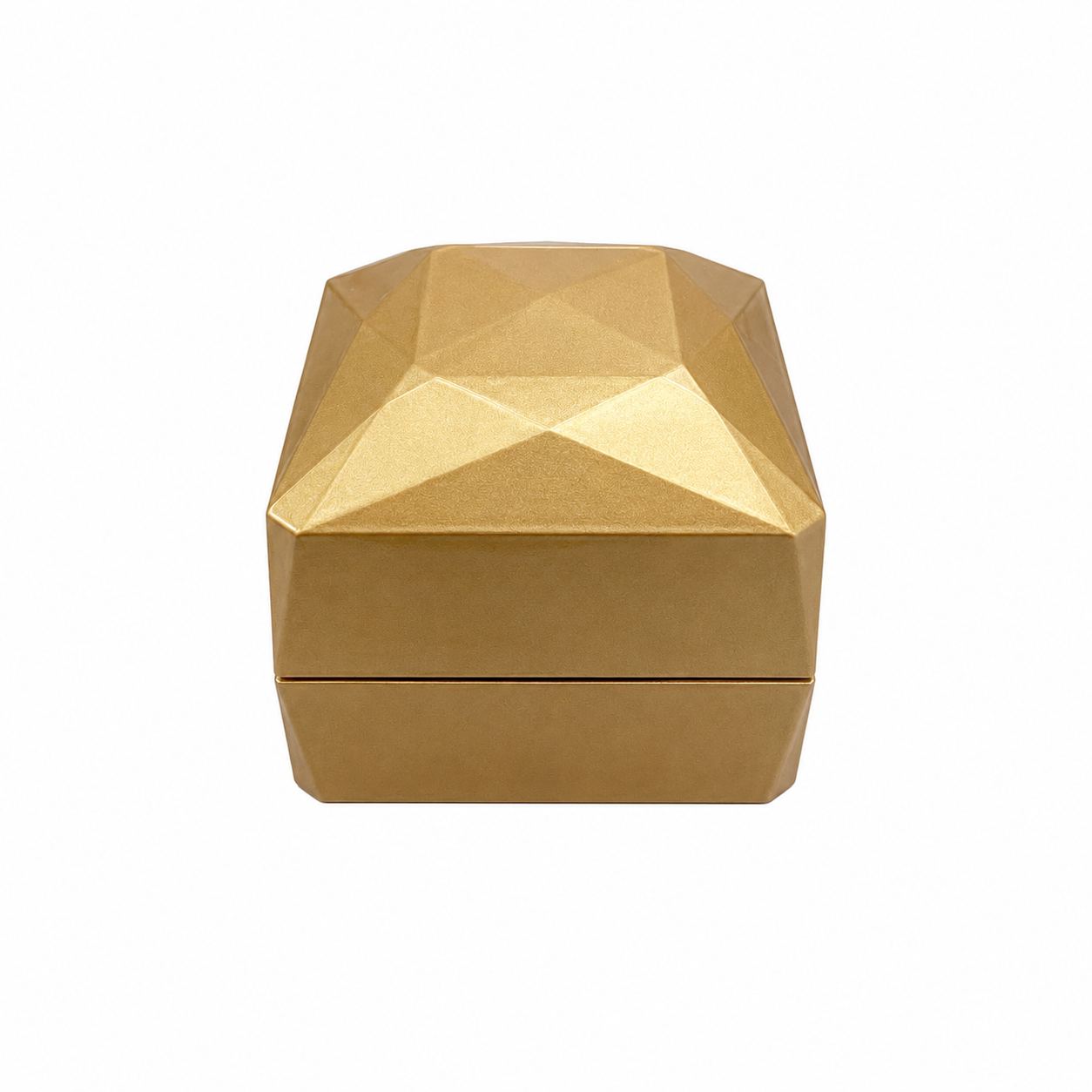 CAJITA LED DORADO PARA 1 ANILLO (89-4)