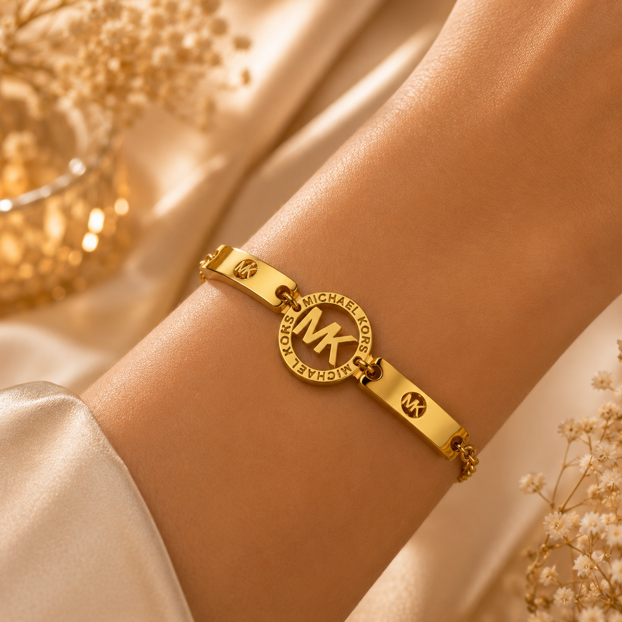 Pulsera de acero inoxidable ajustable (88-1)
