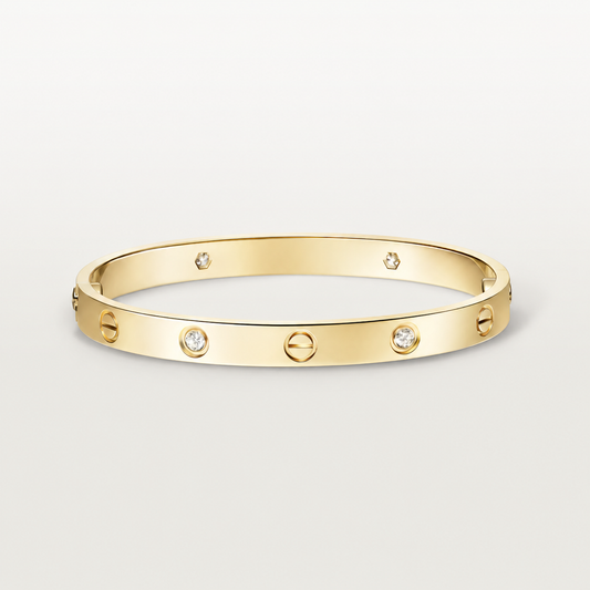 Brazalete mediano de acero inoxidable Clásico de 5cm