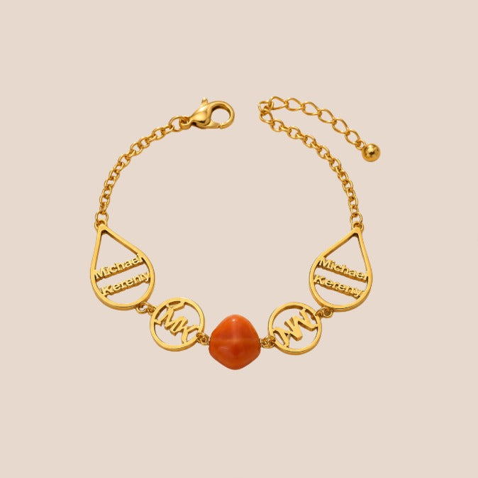 Pulsera de acero inoxidable ajustable (88-30)