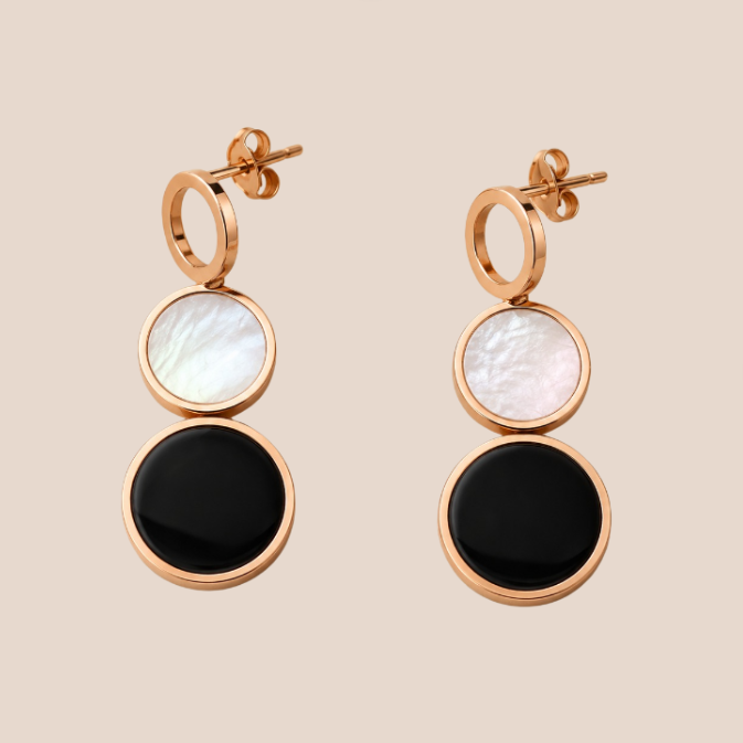 Par de aretes de Acero Inoxidable con Osito (88-239)