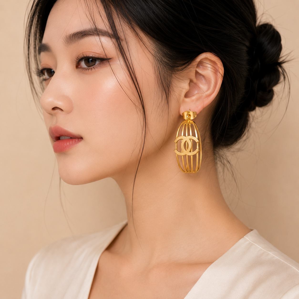 Par de aretes de Acero Inoxidable (88-191)