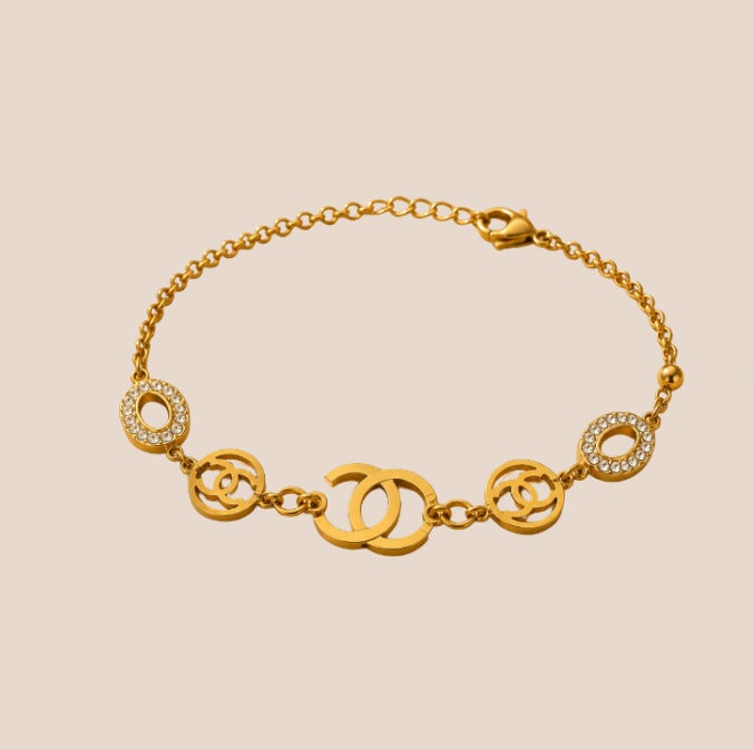 Pulsera de acero inoxidable ajustable (88-2)