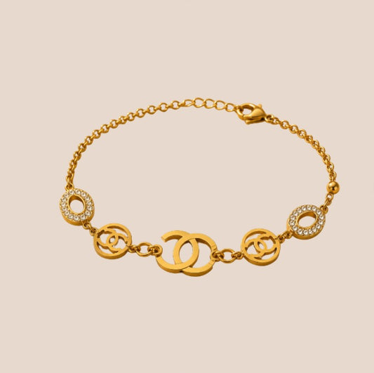 Pulsera de acero inoxidable ajustable (88-2)