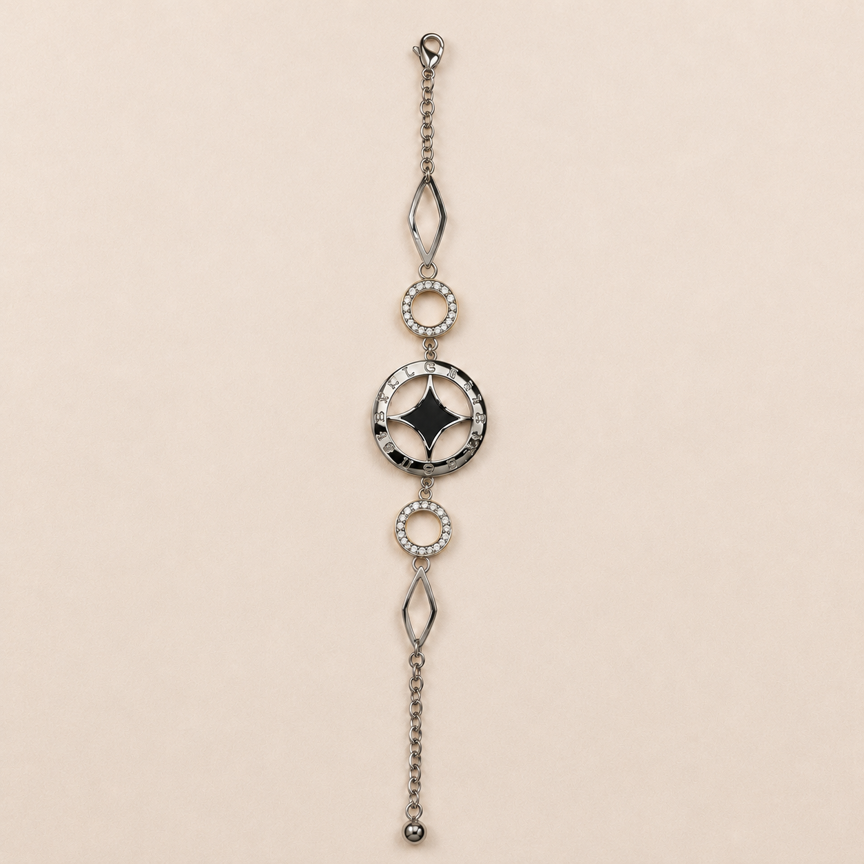 Pulsera de acero inoxidable ajustable (88-43)