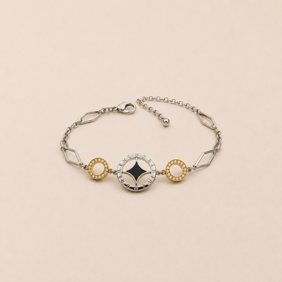Pulsera de acero inoxidable ajustable (88-43)