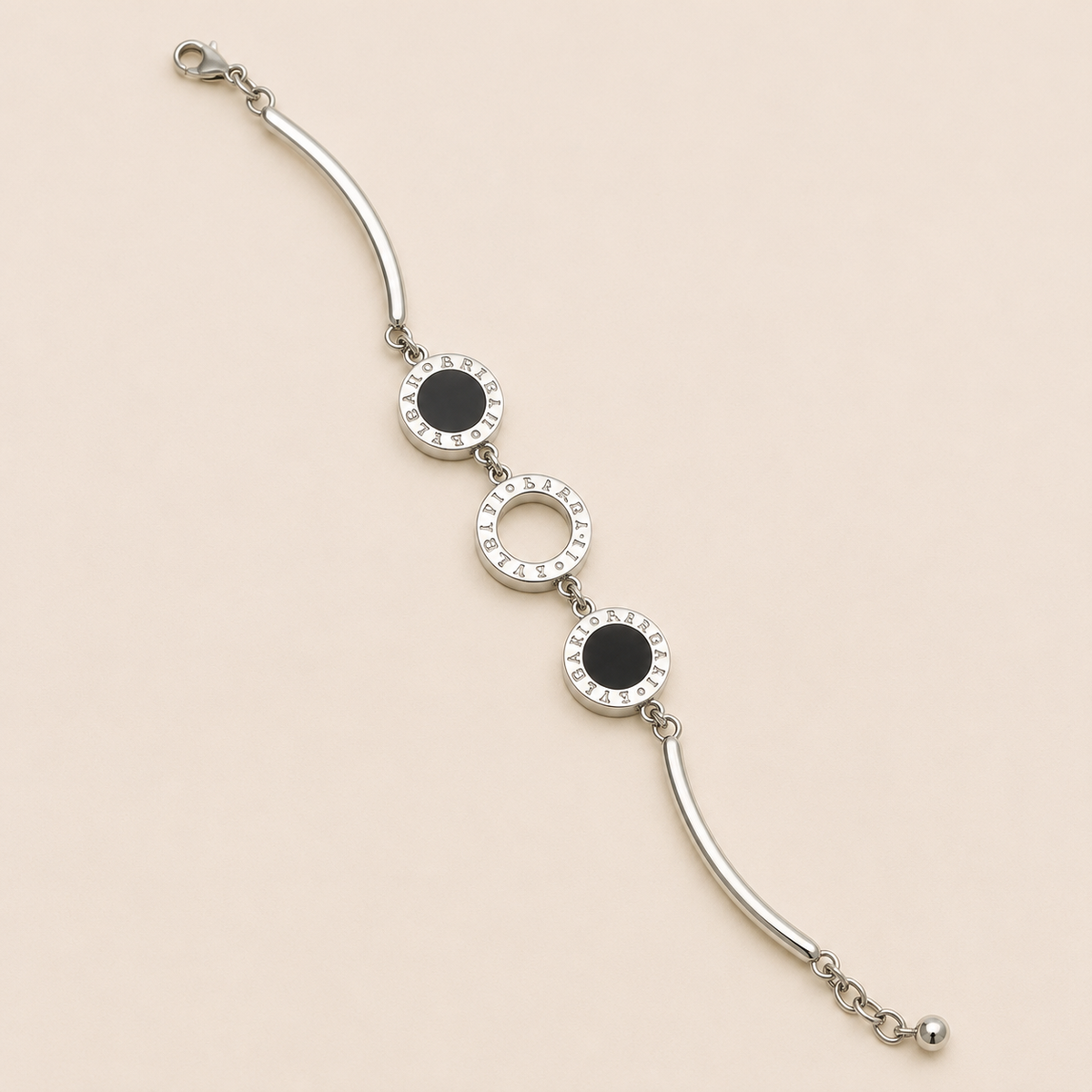 Pulsera de acero inoxidable ajustable (88-46)