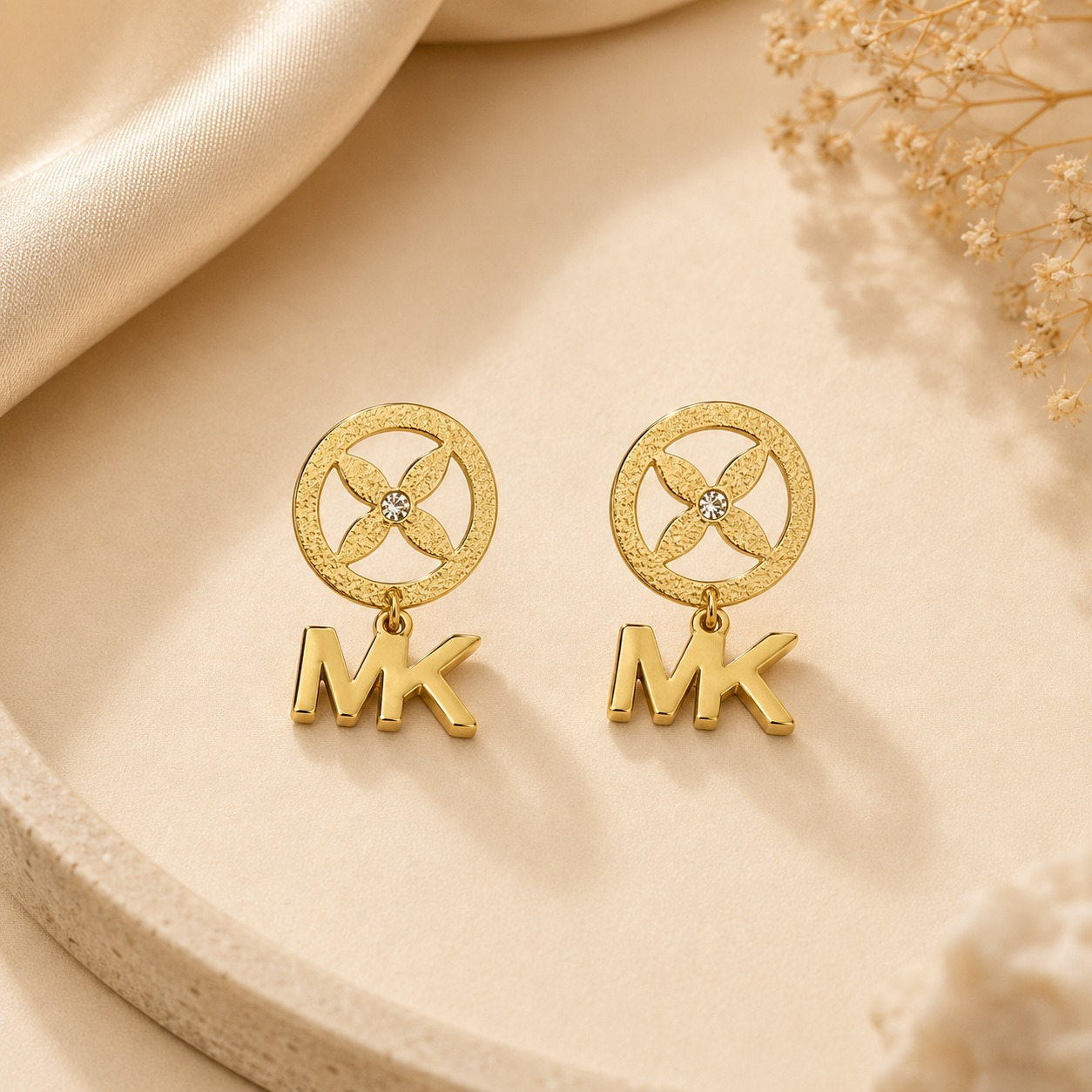 Par de aretes de Acero Inoxidable (88-214)