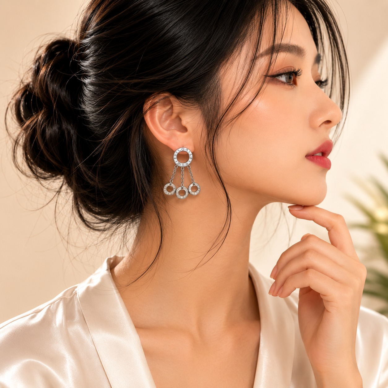 Par de aretes de Acero Inoxidable (88-235)