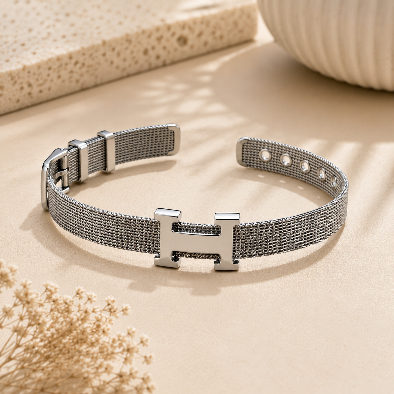 Brazalete de acero inoxidable (88-78)