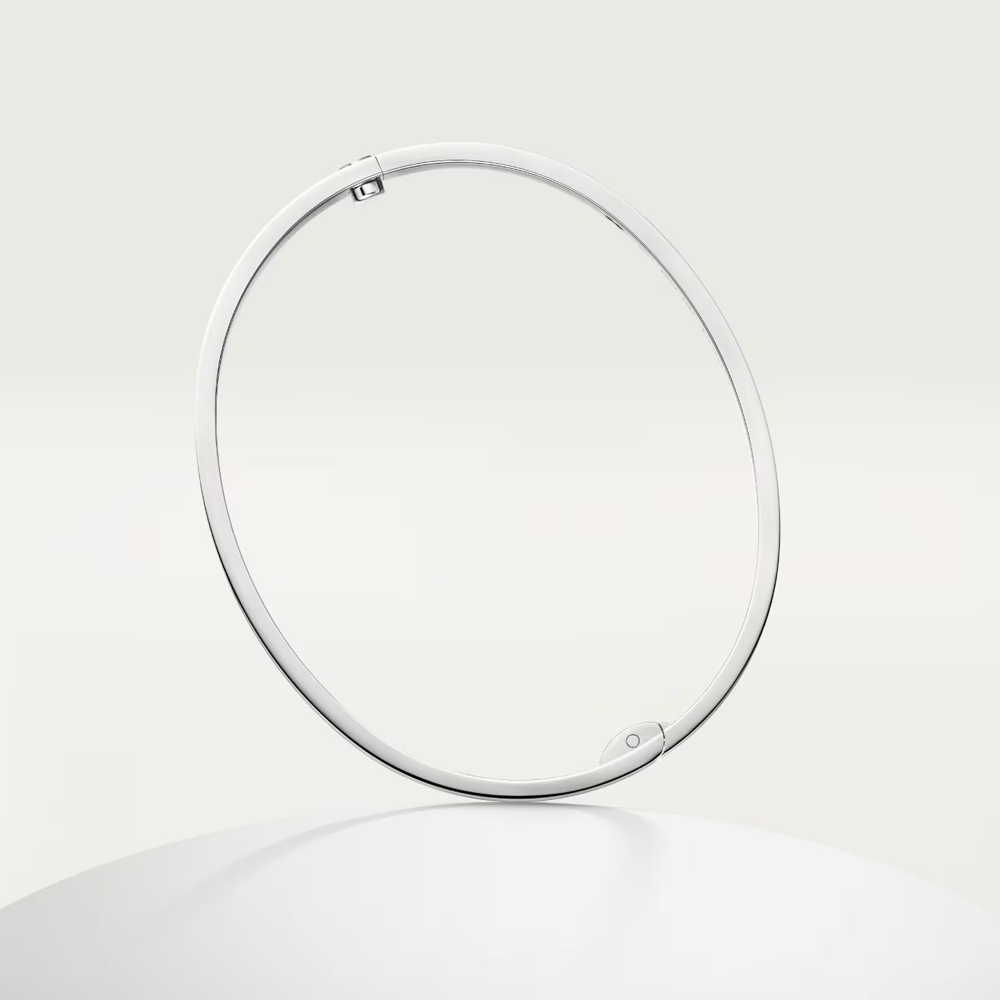 Pulsera tamaño clásico Plateado Acero quirurgico (X5A)